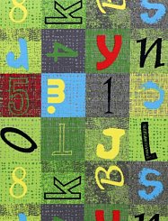 Koberec Alphabet Jumpy 212